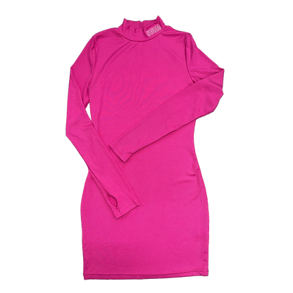 SGDM Pink Ribbed Dress