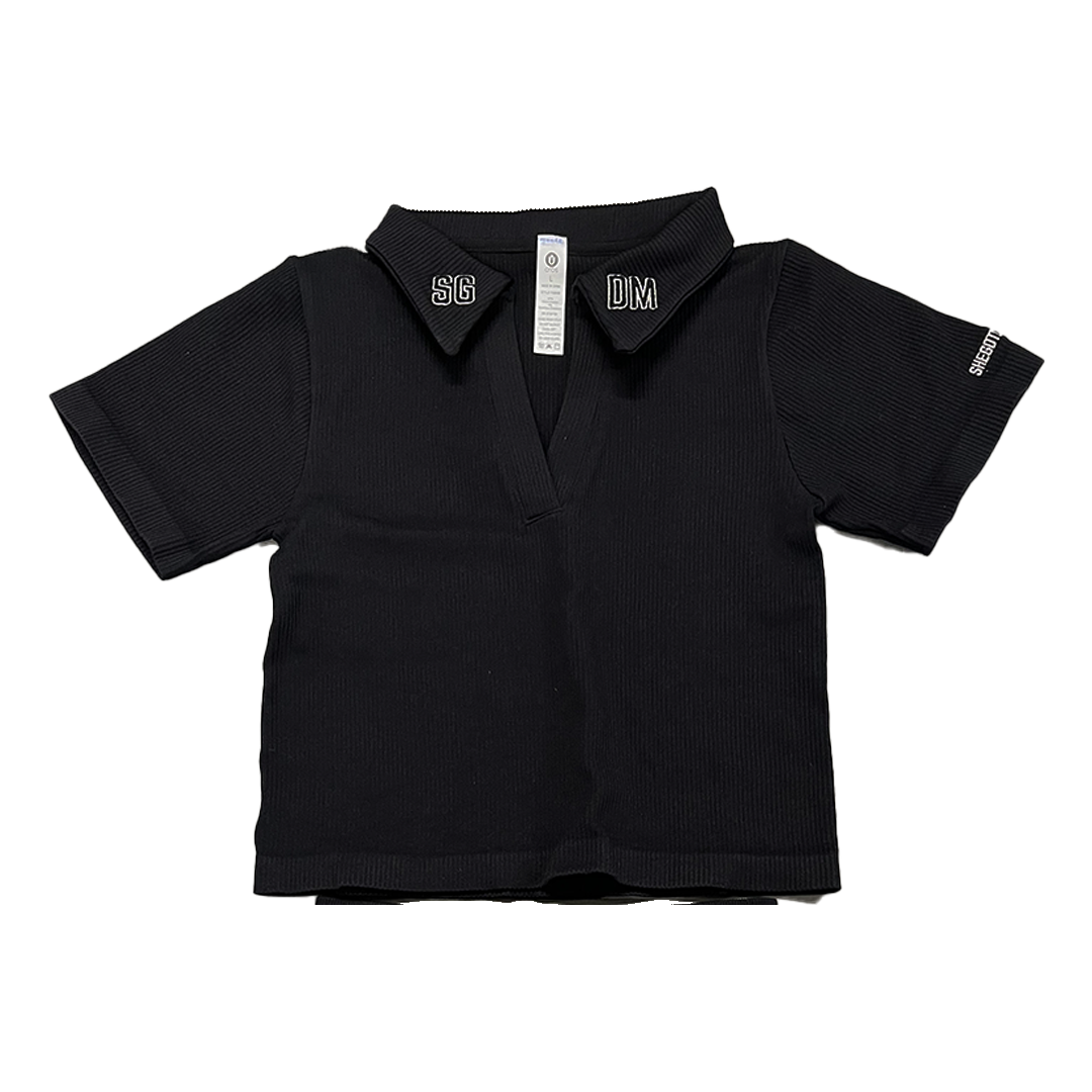 SGDM Collared Shirt | Black